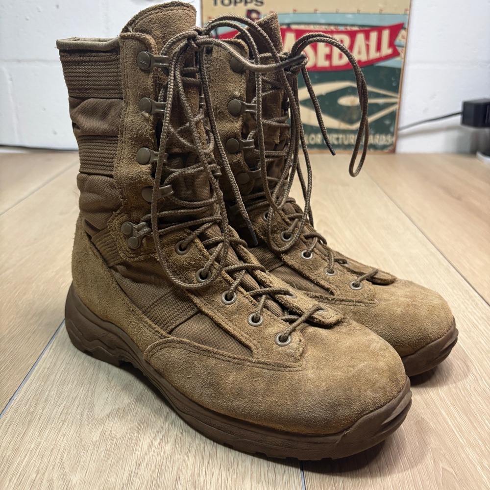 Danner Reckoning 8 Coyote Hot EGA Mens 7 EE Military Boots 53231 USMC Made USA